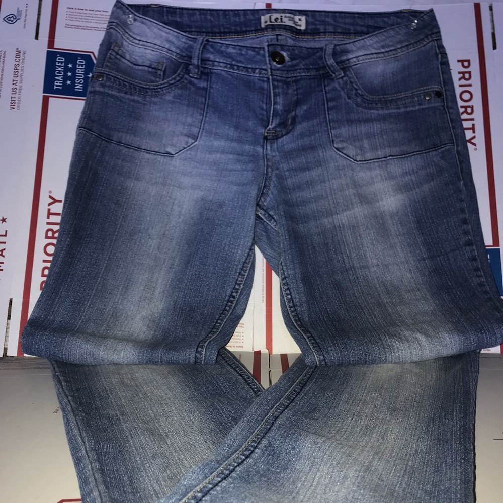 *Rare* Lei Ashley lowrise skinny sz 11 reg